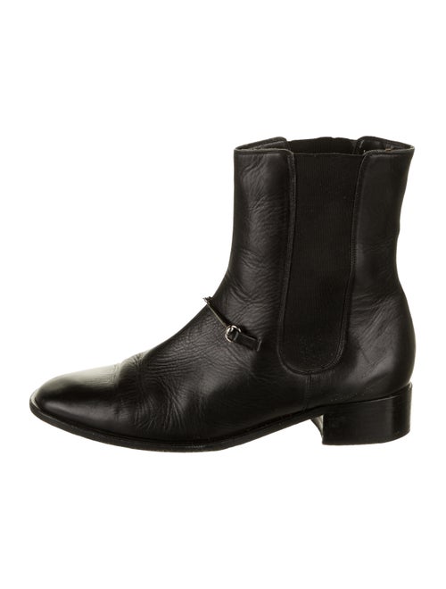 Gucci Horsebit Ankle Boots Black