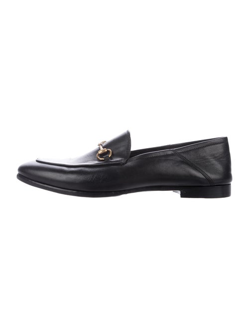 Gucci Horsebit Leather Loafers Black