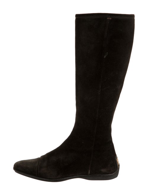 Gucci Suede Knee-High Boots