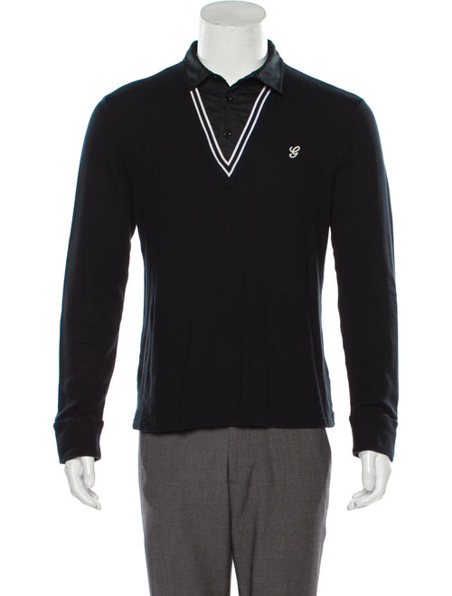 Gucci Knit Polo Shirt black