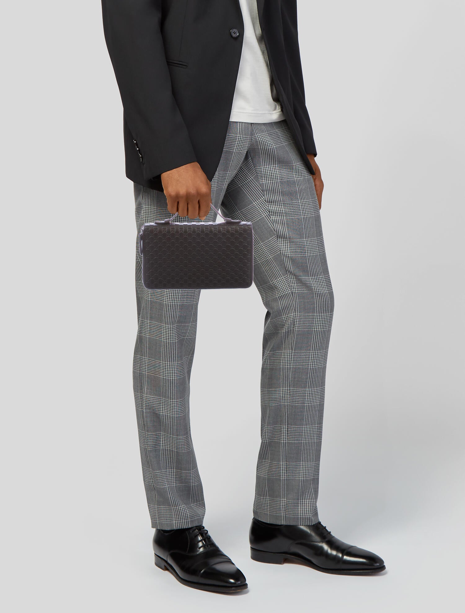 double zip travel wallet