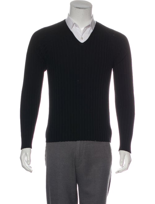 Gucci Wool V-Neck Pullover Wool