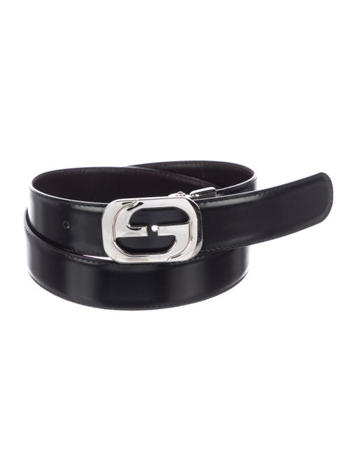 Gucci GG Leather Belt Black