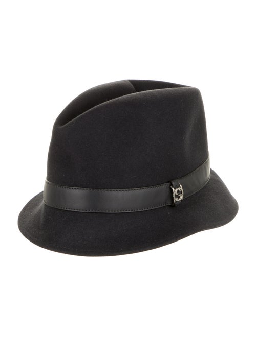Gucci Rabbit GG Felt Fedora grey