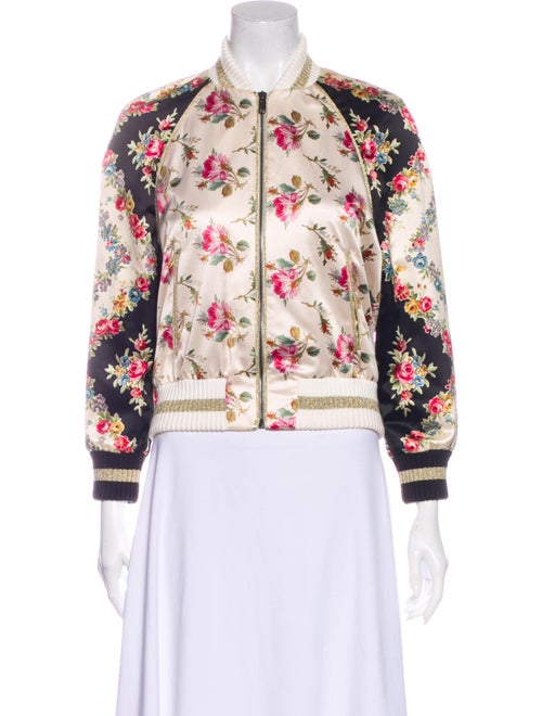 Gucci 2019 Silk Bomber Jacket