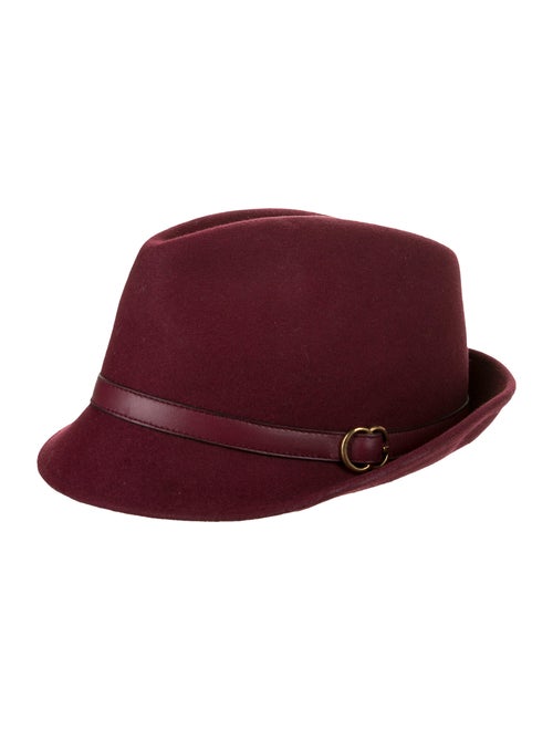 Gucci Rabbit Fedora Hat bronze