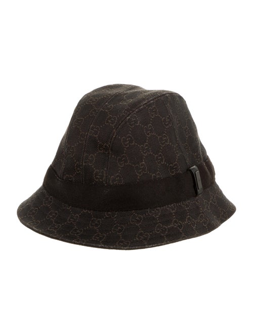 Gucci GG Canvas Bucket Hat Brown