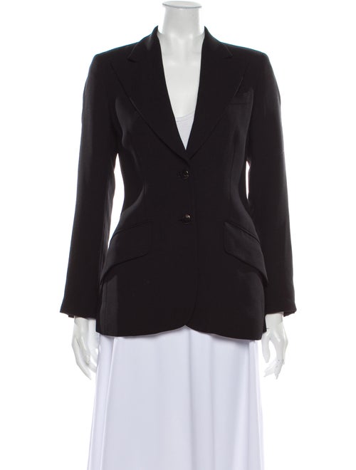 Gucci 1990's Fleece Wool Blazer Wool