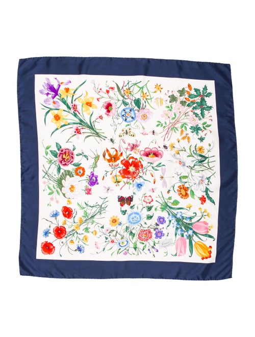 Gucci Flora Silk Scarf