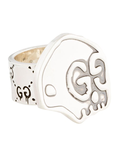 Gucci Ghost Cocktail Ring Silver