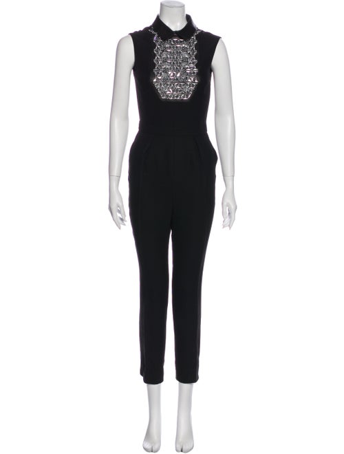 Gucci Silk Jumpsuit Black