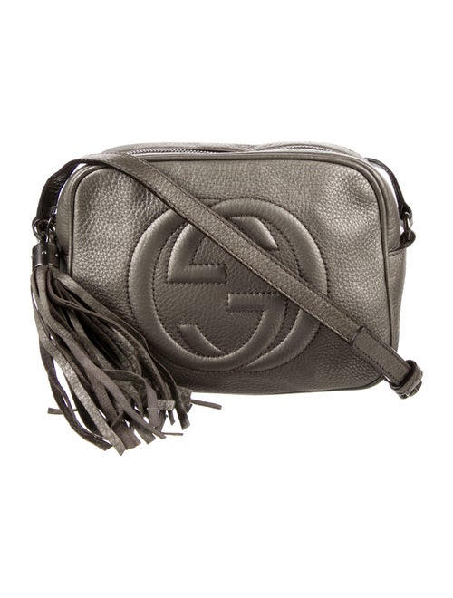 Gucci Soho Disco Crossbody Bag Metallic