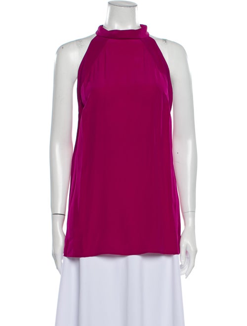 Gucci Silk Halterneck Top Pink