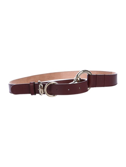 Gucci Hasler Leather Belt gold