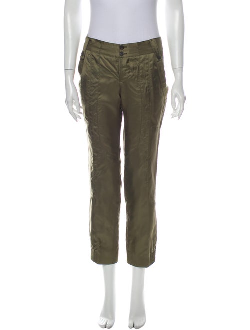 Gucci Straight Leg Pants Green