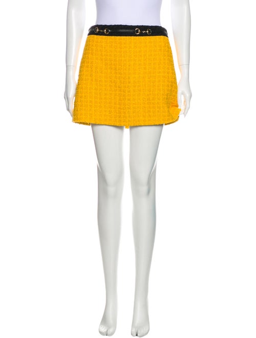 Gucci 2018 Mini Skirt w/ Tags Yellow