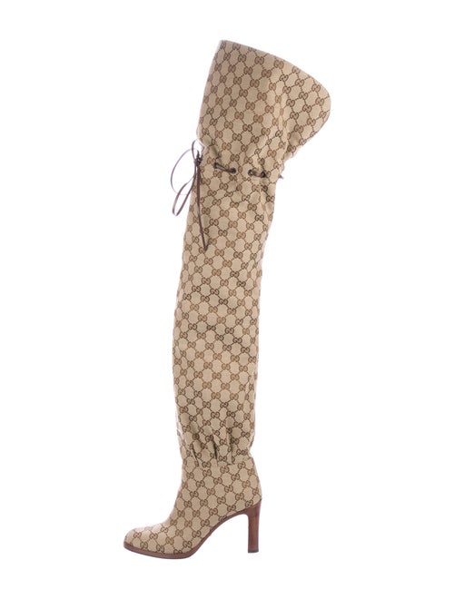 Gucci 2018 Lisa Boots Brown
