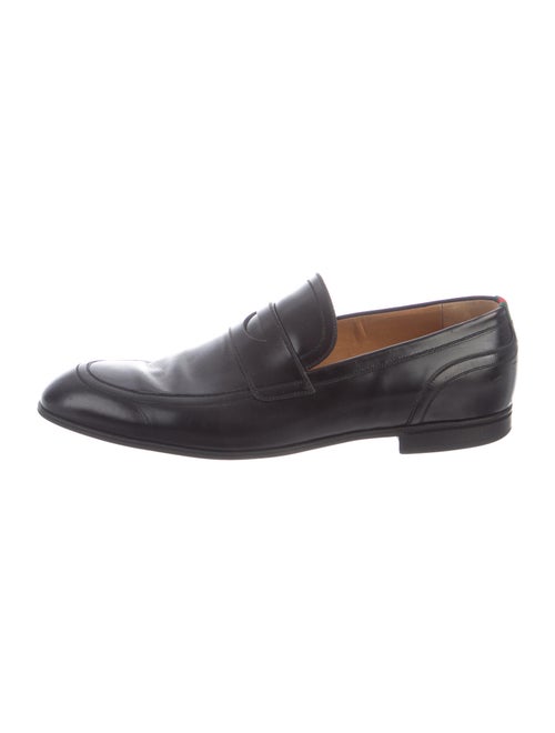 Gucci Leather Loafers Black