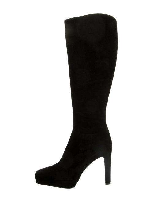 Gucci Suede Boots Black