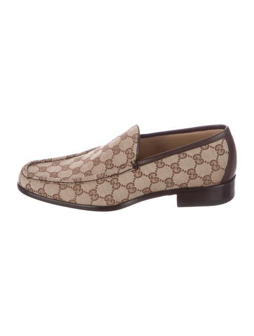 Gucci GG Canvas Loafers