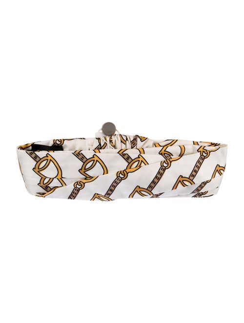 Gucci 2019 Printed Silk Headband w/ Tags