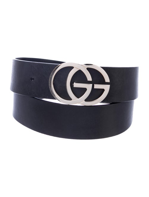 Gucci GG Leather Belt black