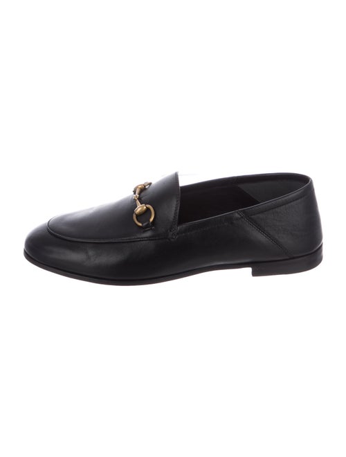 Gucci Brixton Horsebit Accent Loafers Black