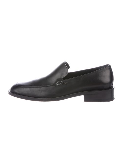 Gucci Leather Loafers Black