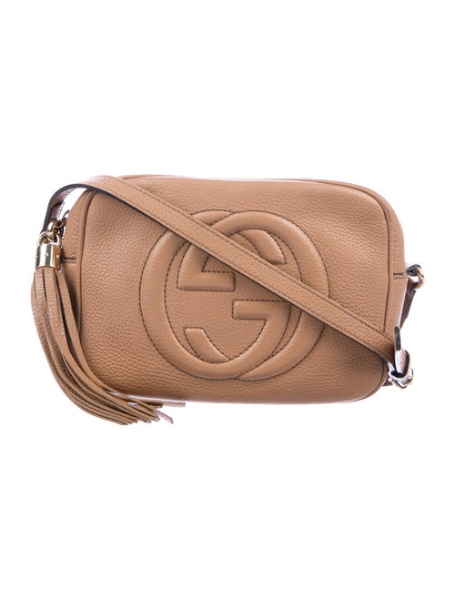 Gucci Soho Disco Crossbody Bag Tan