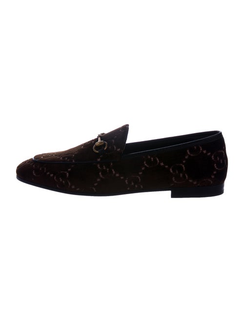 Gucci Printed Loafers w/ Tags Brown