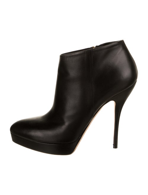 Gucci Leather Boots Black