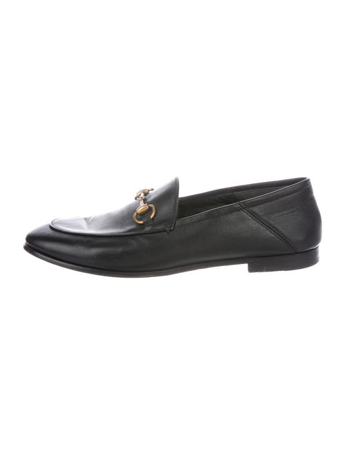Gucci Brixton Horsebit Accent Loafers Black