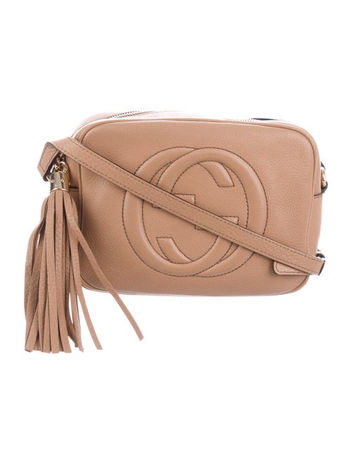 Gucci Soho Disco Crossbody Bag Tan