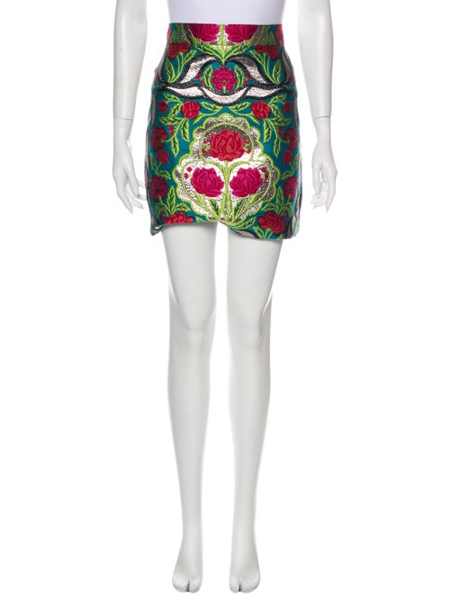 Gucci 2016 Mini Skirt Blue