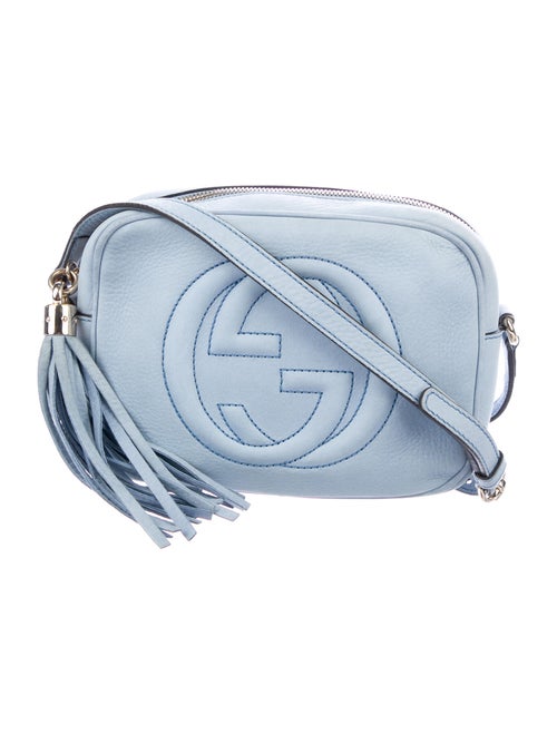 Gucci Soho Disco Crossbody Bag blue