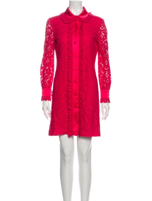 Gucci 2016 Mini Dress Pink