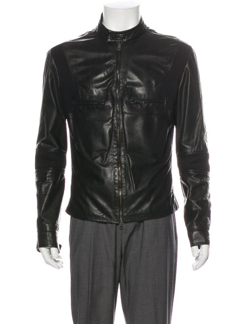 Gucci Leather Jacket Black
