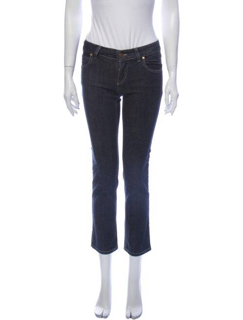 Gucci Vintage Straight Leg Jeans Blue
