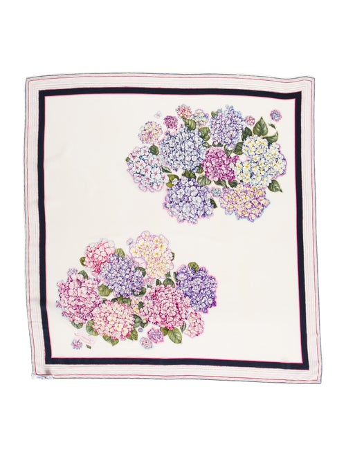 Gucci Silk Floral Scarf multicolor