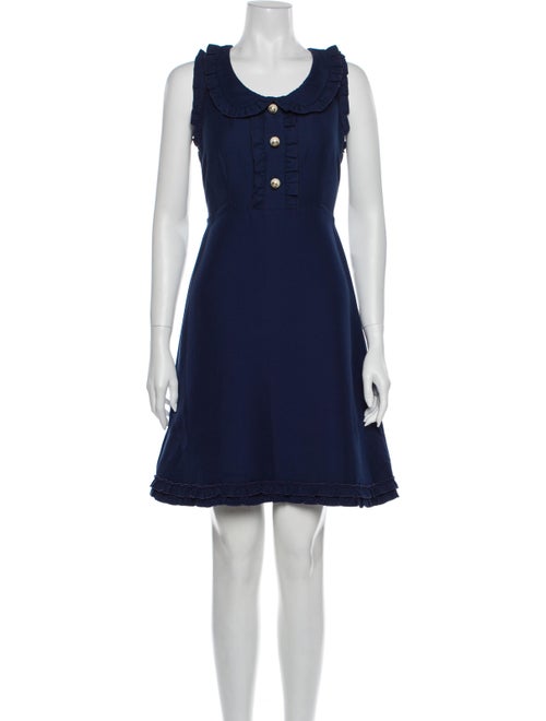 Gucci 2016 Mini Dress Blue