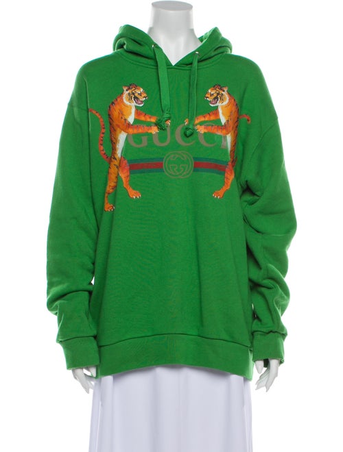 Gucci 2018 Tiger Sweatshirt Green
