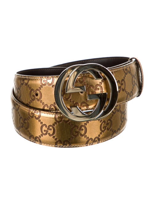 Gucci Signature Hip Belt Gold