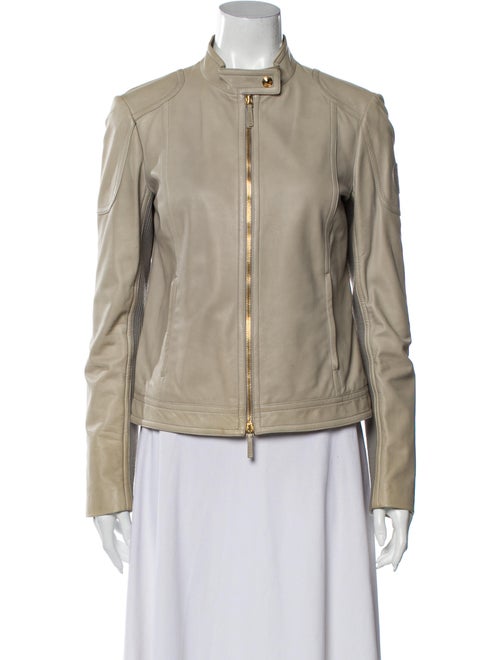 Gucci Leather Biker Jacket