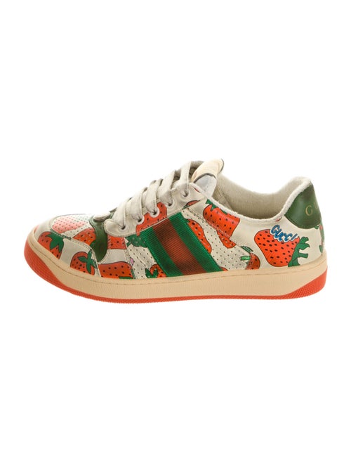 Gucci Screener Strawberry Sneakers w/ Tags