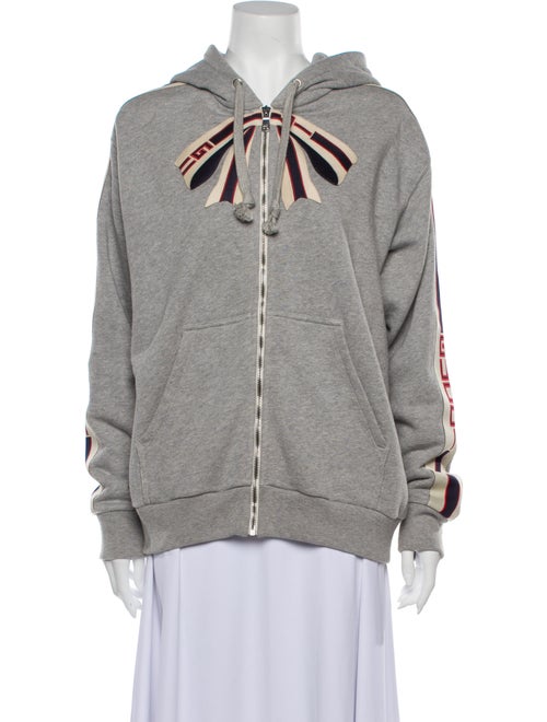 Gucci Crew Neck Long Sleeve Sweatshirt Grey
