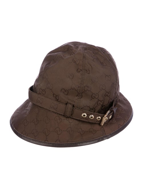 Gucci GG Nylon Bucket Hat Brown