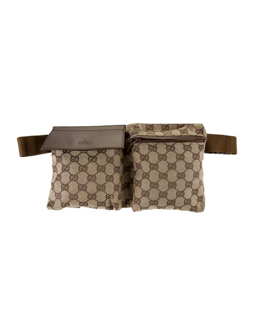 Gucci GG Canvas Belt Bag Tan