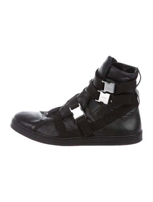 Gucci Leather Sneakers Black