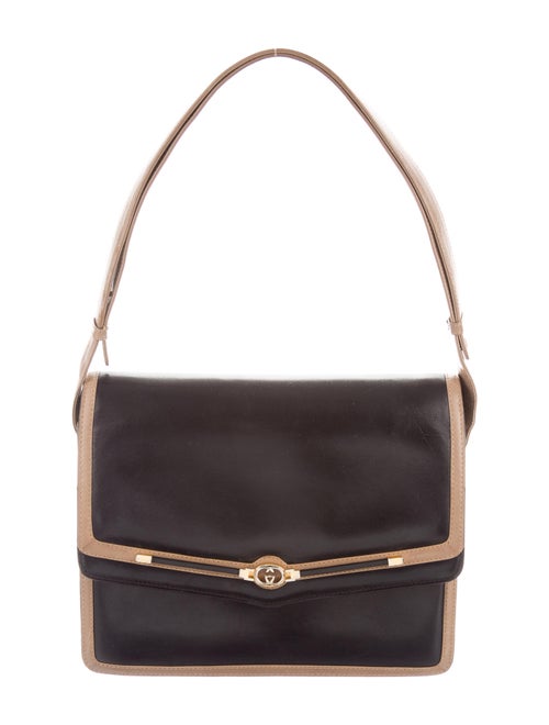 Gucci Vintage Shoulder Bag Black