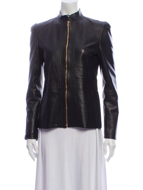 Gucci Leather Jacket Black